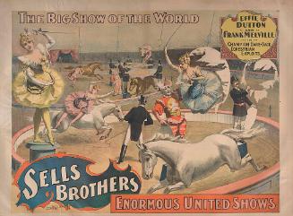 Sells Bros. Big Show Of The World: Effie Dutton And Frank Melville