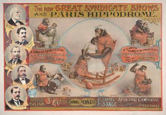 New Great Syndicate Shows And Paris Hippodrome: Mrs. Samscatji And Her Babe