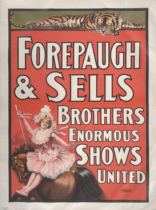 Forepaugh-Sells Enormous Shows United: Title Bill