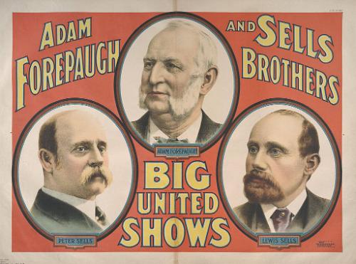 Forepaugh-Sells Enormous Shows United: Owners Bill