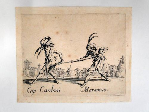 "Capo. Cardoni and Maramao", from Balli di Sfessania
