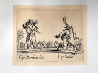 "Capo. Bonbardon and Capo. Grillo",  from Balli di Sfessania