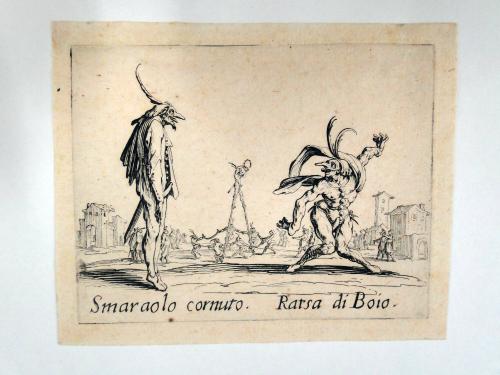 "Smaraolo Cornuto and Ratsa di Boio", from Balli di Sfessania"