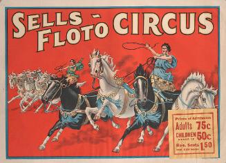 Sells Floto: Two 4-Horse Chariots