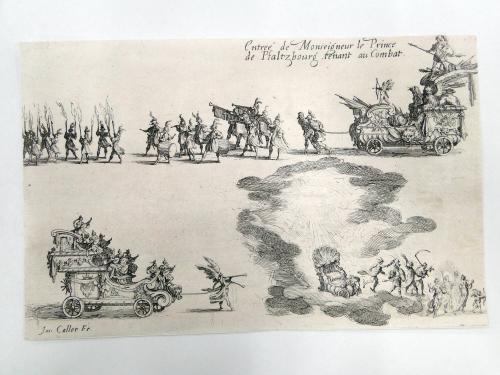 Entrée du Prince de Pfalzbourg...(from Le Combat à la barrière)