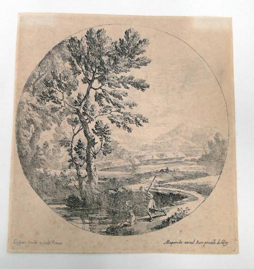 Mountainous Landscapes with Figures (a set of four)