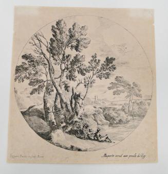 Mountainous Landscapes with Figures (a set of four)