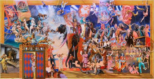 “The Greatest Show on Earth” Mural