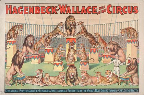 Hagenbeck-Wallace: Most Daring Trainer-Captain Clyde Beatty