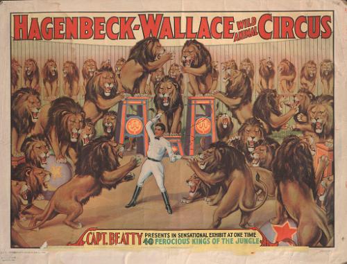 Hagenbeck-Wallace: Captain Beatty and 40 Kings of the Jungle