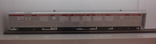 "St. Louis"  rail car from Ringling Brothers, Barnum and Bailey Circus Model Train