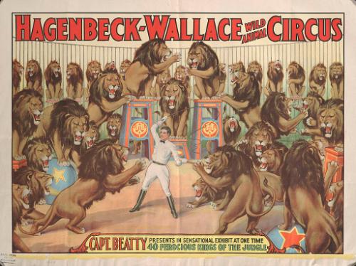 Hagenbeck-Wallace: Captain Beatty and 40 Kings of the Jungle
