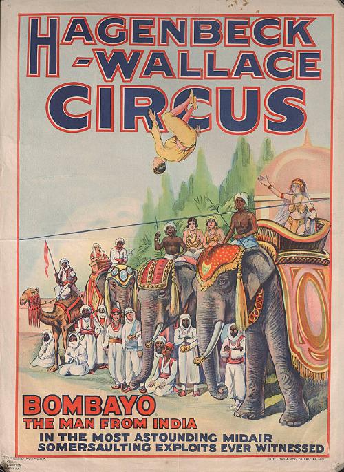 Hagenbeck-Wallace: Bombayo the Man From India