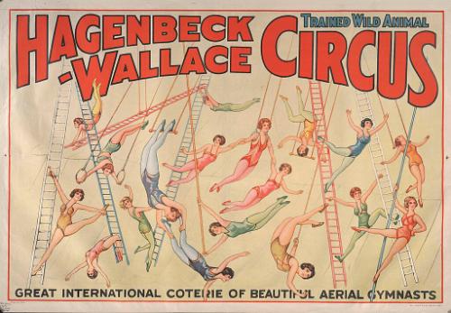 Hagenbeck-Wallace: Great International Coterie of Beautiful Aerial Gymnasts