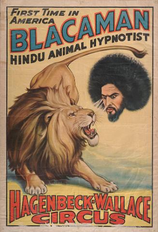Hagenbeck-Wallace: Blacaman Hindu Animal Hypnotist