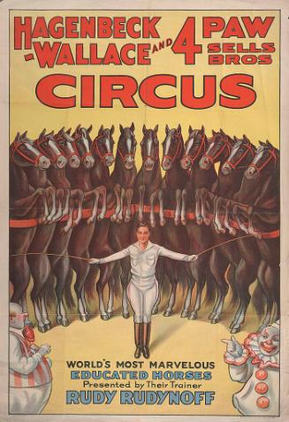 Hagenbeck-Wallace & Forepaugh Sells Bros.: Horse Trainer Rudy Rudynoff