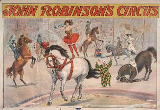 John Robinson Circus: Lady Bareback Rider