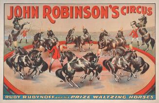 John Robinson's Circus: Rudy Rudynoff Waltzing Horses