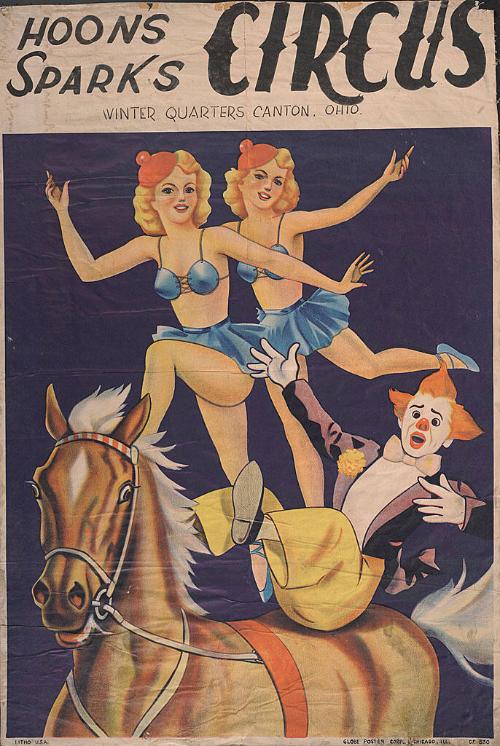 Hoons Sparks Circus: Bareback Act