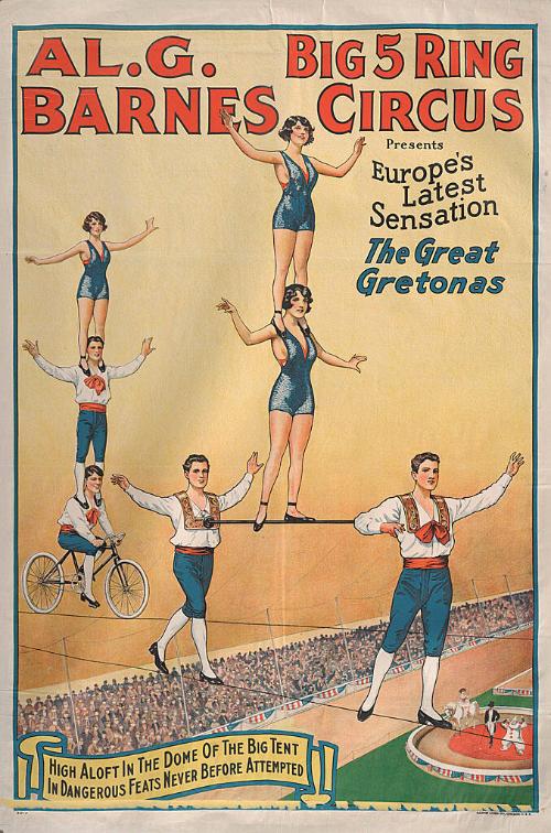 Al. G. Barnes Circus: The Great Gretonas