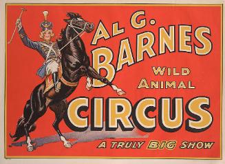 Al. G. Barnes Circus: Lady Rider
