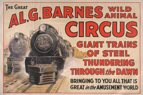 Al. G. Barnes Circus: Locomotives