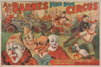 Al. G. Barnes Circus: Forty Famous Funsters Furnish Frolics