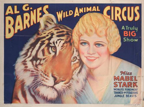 Al. G. Barnes Circus: Miss Mabel Stark