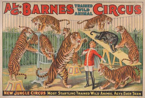 Al. G. Barnes Circus: New Jungle Circus
