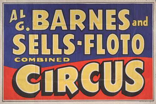 Al. G. Barnes-Sells Floto Combined Circus: Title Bill