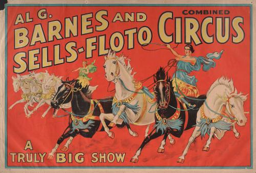 Al. G. Barnes-Sells Floto Combined Circus: 2 Chariots