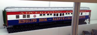 "Advertising Car No. 1"  from Ringling Brothers, Barnum and Bailey Circus Model Train