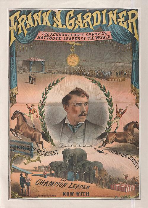 Barnum & London: Frank A. Gardiner Champion Battoute Leaper