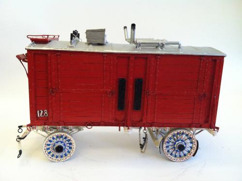#128 Light plant generator wagon from Ringling Brothers, Barnum and Bailey Circus Model
