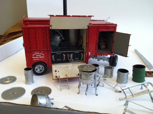#7 Dining Department Wagon from Ringling Brothers, Barnum and Bailey Circus Model