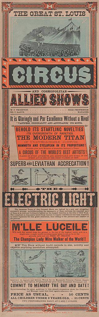 Great Saint Louis Circus: The Electric Light