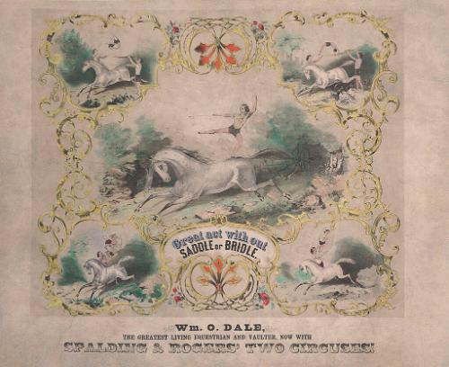 Spalding & Rogers Two Circus: Wm.O. Dale Equestrian