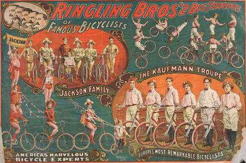 Ringling Brothers: Famous Bicyclists