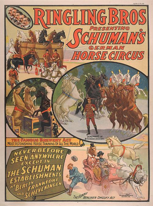 Ringling Brothers: Schuman's German Horse Circus