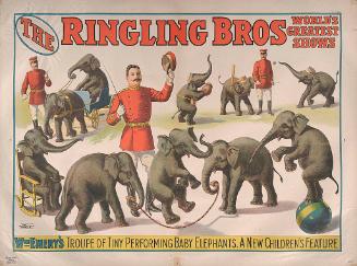 Ringling Brothers: William Emery's Tiny Performing Baby Elephants