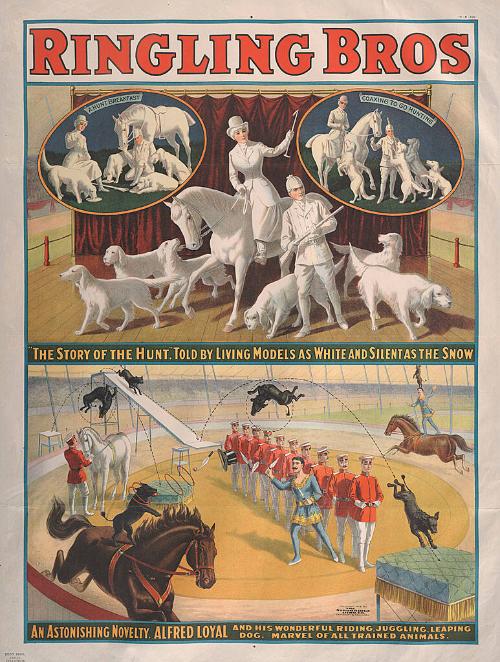 Ringling Brothers: Alfred Loyal Dog Act and The Story of the Hunt