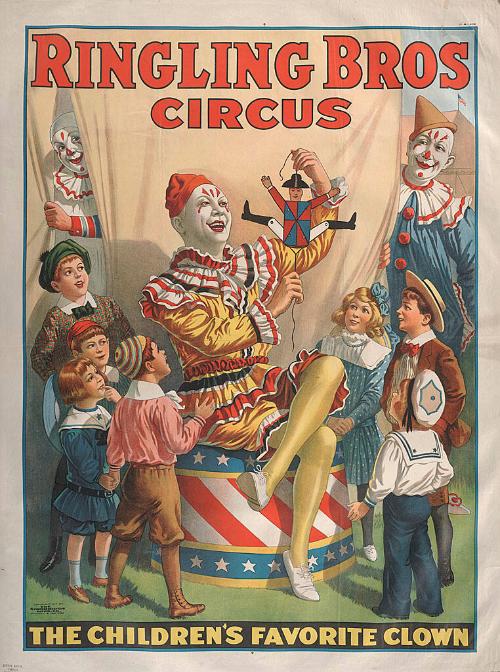 The American Circus Clown: 150 Years of Posters