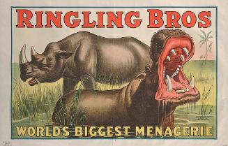 Ringling Brothers: Hippopotamus and Rhinoceros, World's Biggest Menagerie