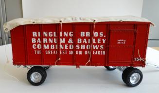 #142 Baggage (Office?) Wagon from Ringling Brothers, Barnum and Bailey Circus Model