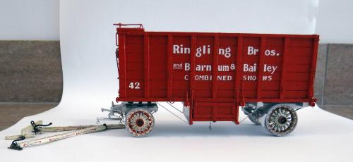 #42 Big Top Canvas Wagon from Ringling Brothers, Barnum and Bailey Circus Model