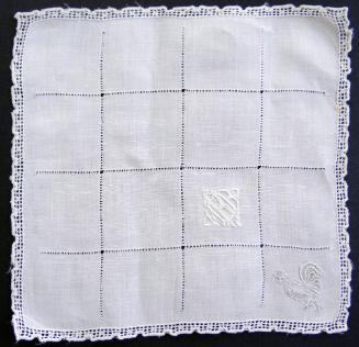Set of 56 napkins featuring a rooster motif