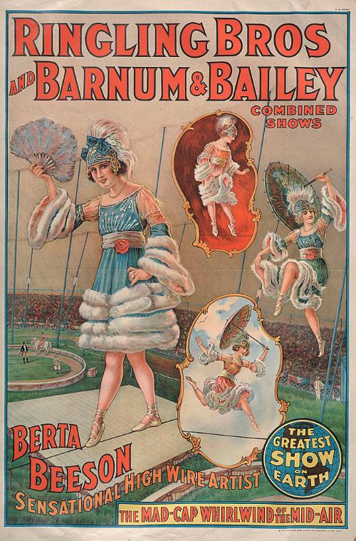 Ringling Bros. and Barnum & Bailey: Berta Beeson High Wire Artist