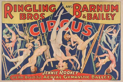 Ringling Bros. and Barnum & Bailey: Jennie Rooney and Her Beautiful Aerial Gymnastic Ballet