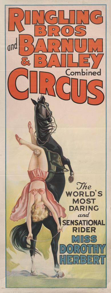 Ringling Bros. and Barnum & Bailey: Sensational Rider Miss Dorothy Herbert