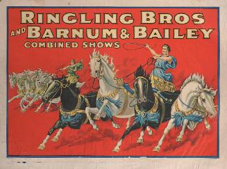 Ringling Bros. and Barnum & Bailey: Two 4-Horse Racing Chariots